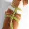 Show in main carousel: THE LICKER STORE Teddy Adjustable Dog H Harness & Leash Set, Olive Green, Medium: 10.4 to 18-in neck slide 8 of 10