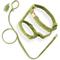 Show in main carousel: THE LICKER STORE Teddy Adjustable Dog H Harness & Leash Set, Olive Green, Medium: 10.4 to 18-in neck slide 1 of 10