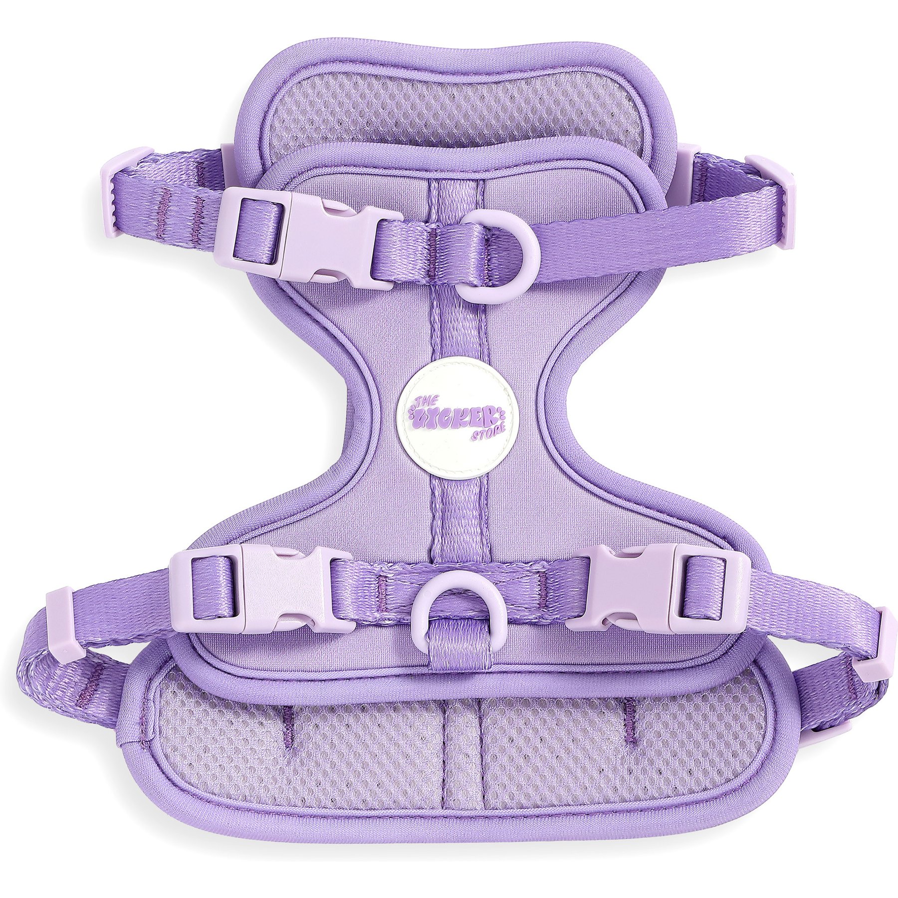 THE LICKER STORE Arlo No Pull Dog & Cat Harness, Purple, Small: 14 to 22-in chest