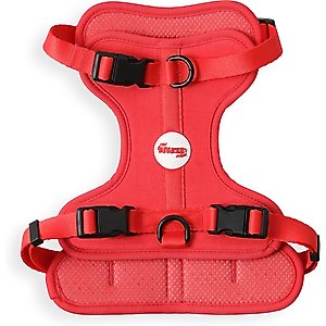THE LICKER STORE Arlo No Pull Dog & Cat Harness, Red, Medium: 18 to 28-in chest