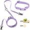 Show in main carousel: THE LICKER STORE Luna Hands-Free Dog Leash & Collar, Purple/Light Purple, Small: 9.5 to 14.1-in neck, 3/5-in wide slide 1 of 11
