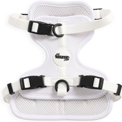THE LICKER STORE Arlo No Pull Dog & Cat Harness, White, Small: 14 to 22-in chest