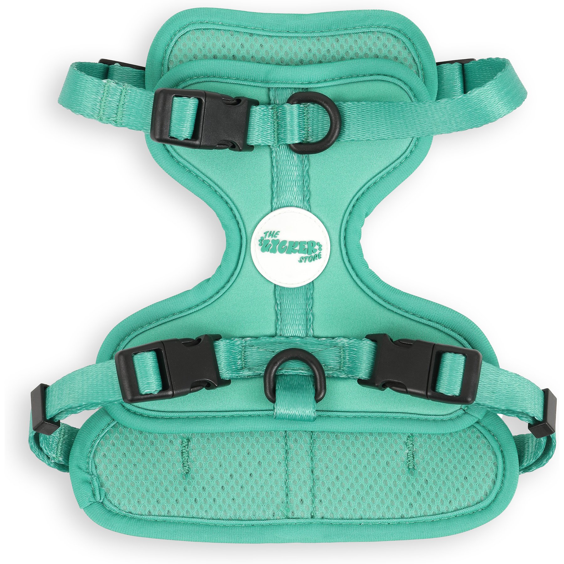 THE LICKER STORE Arlo No Pull Dog & Cat Harness, Emerald, Small: 14 to 22-in chest