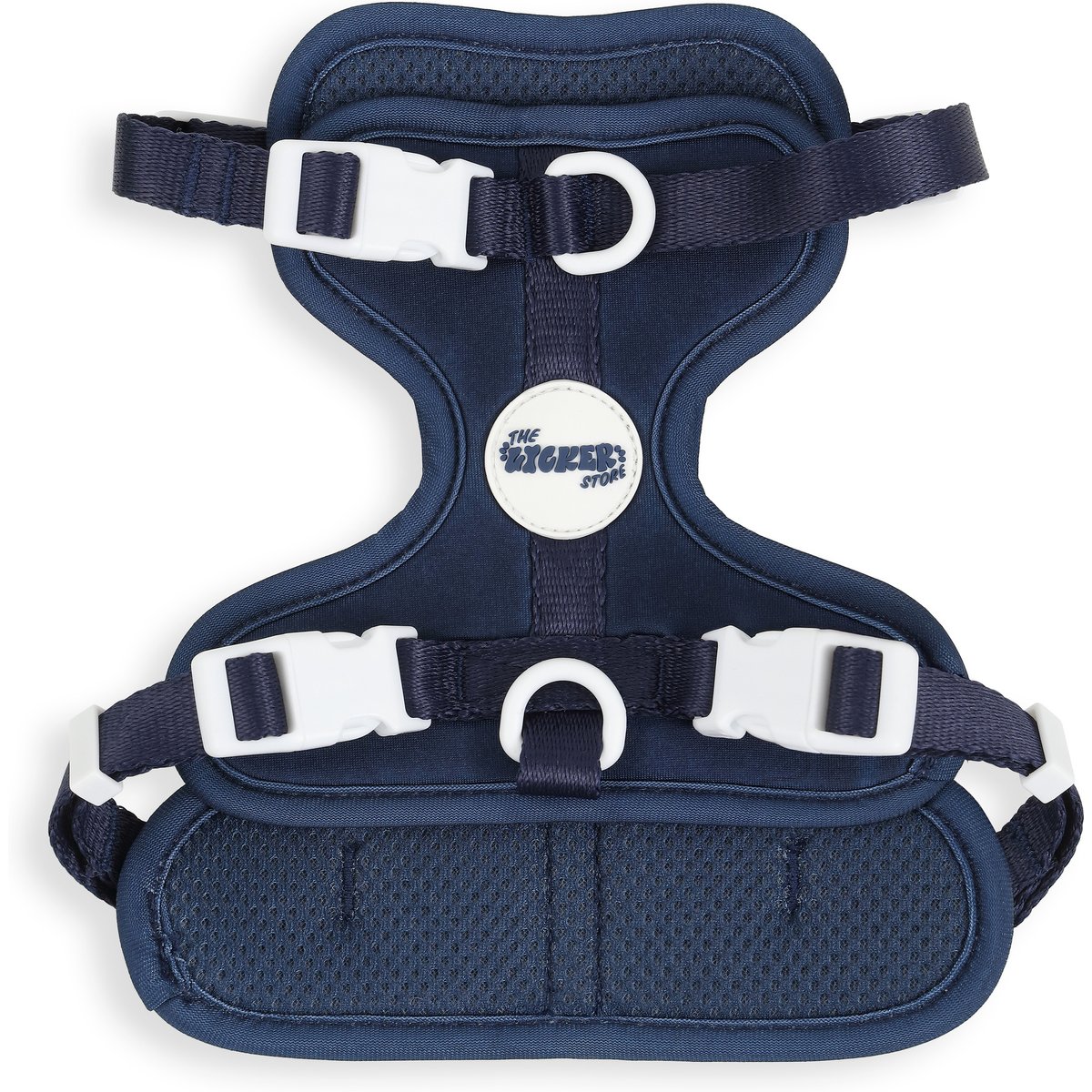 THE LICKER STORE Arlo No Pull Dog & Cat Harness, Navy, Small: 14 to 22-in chest