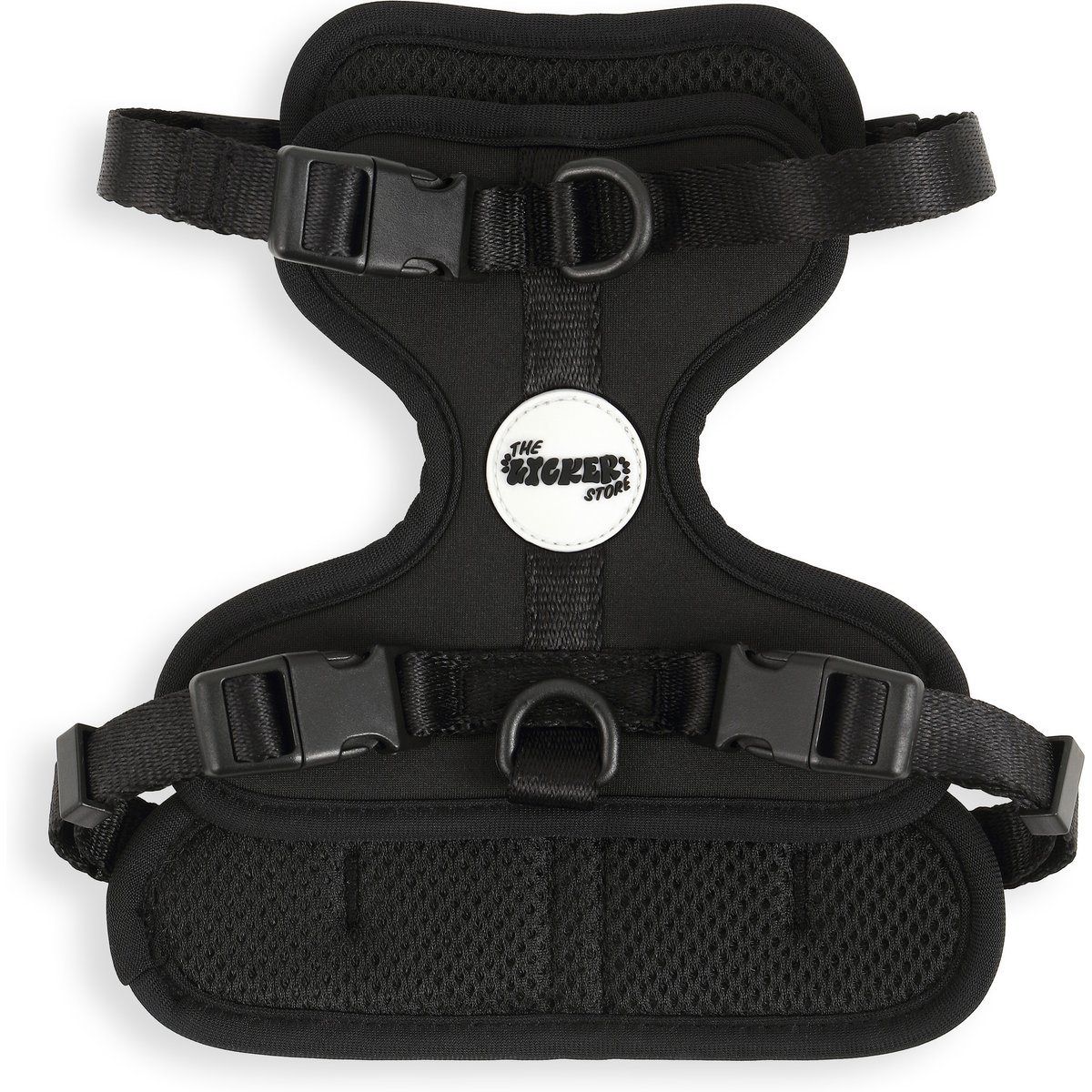 THE LICKER STORE Arlo No Pull Dog & Cat Harness, Black, Small: 14 to 22-in chest