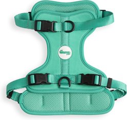 THE LICKER STORE Arlo No Pull Dog & Cat Harness, Emerald, Medium: 18 to 28-in chest