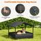 Show in main carousel: Yaheetech Elevated Dog House with Bed, Black slide 4 of 7