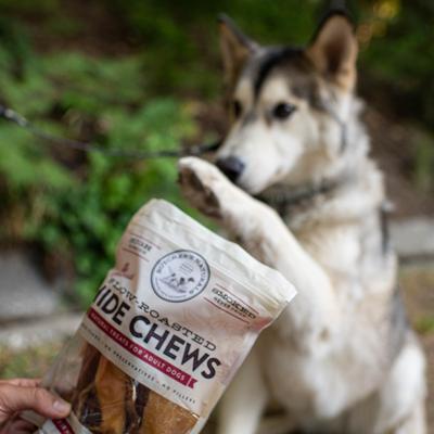 Show full view: Butcher's Naturals Slow Roasted Beef Hide Chew Dog Treats, 8-oz bag slide 8 of 9
