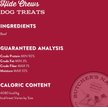 Show in main carousel: Butcher's Naturals Slow Roasted Beef Hide Chew Dog Treats, 8-oz bag slide 6 of 9