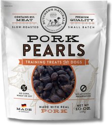 Butcher's Naturals Slow Roasted Pork Pearls Soft & Chewy Dog Treats, 10-oz bag