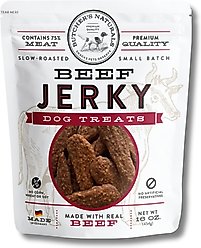 Butcher's Naturals Slow Roasted Beef Jerky Dog Treats, 16-oz bag