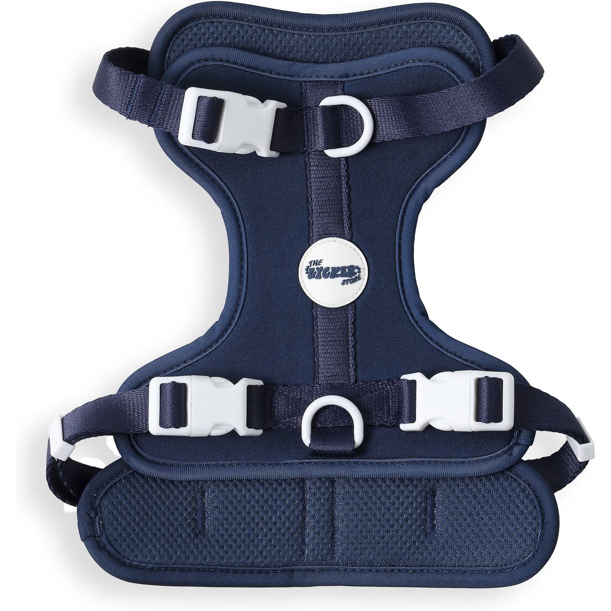 THE LICKER STORE Arlo No Pull Dog & Cat Harness, Navy, Medium: 18 to 28-in chest