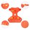 Show in main carousel: THE LICKER STORE Arlo No Pull Dog & Cat Harness, Dark Orange, Medium: 18 to 28-in chest slide 6 of 12