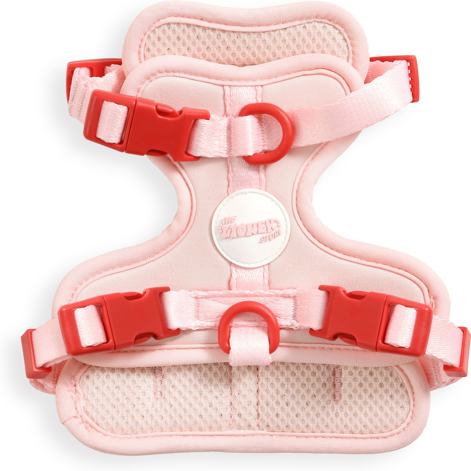 THE LICKER STORE Arlo No Pull Dog & Cat Harness, Pink, X-Small: 11.8 to 17-in chest