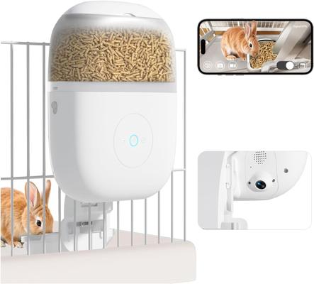 Show full view: PATPET Camera & WiFi Automatic Hanging Cat & Small Pet Feeder, 1.8-liter slide 1 of 7