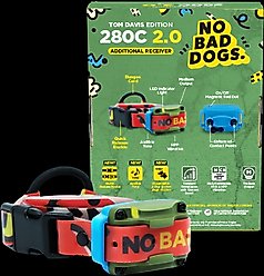 Dogtra Tom Davis Edition 280C 2.0 Additional Receiver Waterproof Remote Dog Training Collar, Green/Beige