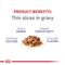 Show in main carousel: Royal Canin Feline Health Nutrition Spayed/Neutered Thin Slices in Gravy Canned Cat Food, 3-oz, case of 4 slide 4 of 12