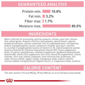 Royal Canin Feline Health Nutrition Kitten Loaf in Sauce Canned Cat Food, 3-oz, case of 4