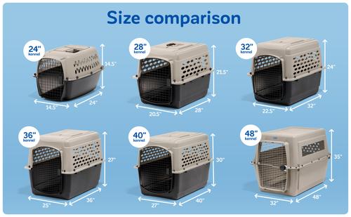 Show full view: Petmate Ultra Vari Dog & Cat Kennel, Linen, Giant slide 7 of 11