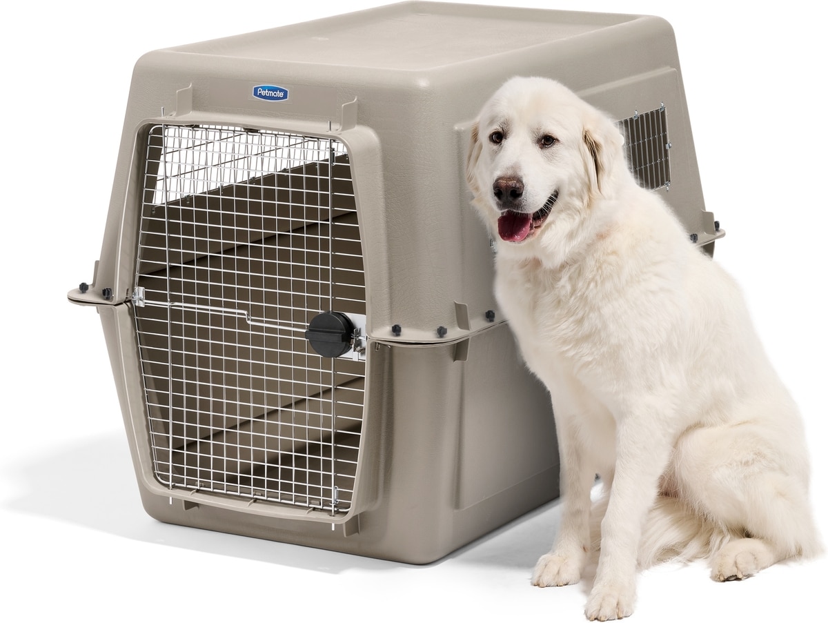 PETMATE Ultra Vari Dog & Cat Kennel, Linen, Giant - Chewy.com
