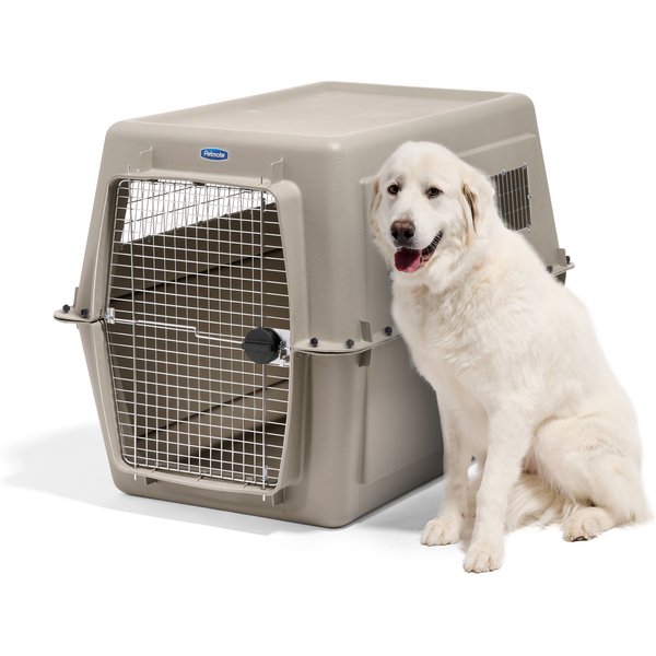PETMATE Ultra Vari Dog Cat Kennel, Linen, Giant