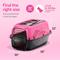 Show in main carousel: Petmate Two Door Top Load Dog & Cat Kennel, Pink, 19 inches, up to 10-lbs slide 3 of 9