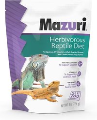 Mazuri Herbivorous Reptile Food, 8-oz bag