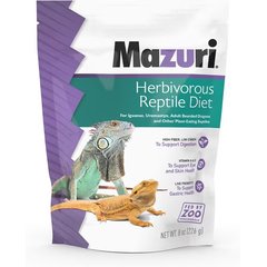 Mazuri Herbivorous Reptile Food, 8-oz bag