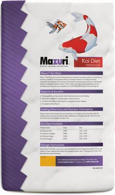 Show full view: Mazuri Koi Platinum Bits for Fish Under 6 Inches Food slide 2 of 9