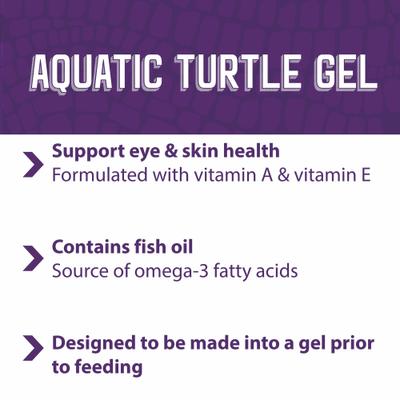 Show full view: Mazuri Aquatic Turtle Gel, 8-oz bag slide 8 of 10