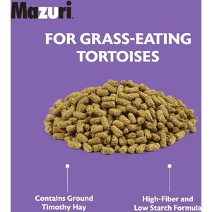 Mazuri Tortoise LS Low Starch Food, 25-lb bag