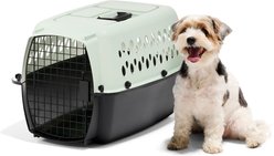 Aspen Pet Fashion Dog & Cat Kennel, Pale Blue, 24-in