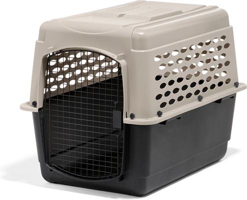Show full view: Petmate Vari Dog & Cat Kennel, Tan, 36-in, 50-70-lbs slide 3 of 8