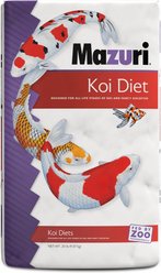 Mazuri Koi Platinum Ogata for Fish Over 12 Inches Food, 20-lb bag
