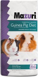Mazuri Timothy-Based Guinea Pig Food, 25-lb bag