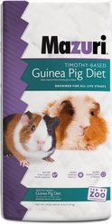 Mazuri Timothy-Based Guinea Pig Food, 25-lb bag