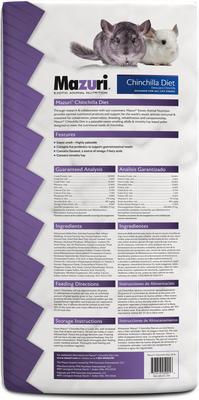 Show full view: Mazuri Chinchilla Food, 25-lb bag slide 2 of 11