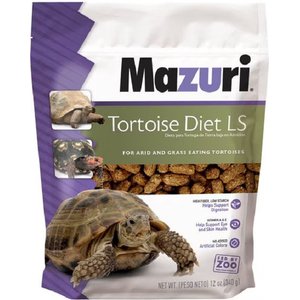 Mazuri Tortoise LS Low Starch Food, 12-oz bag