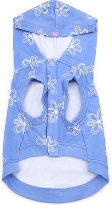 Show full view: florence by mills Florence Dog Hoodie, Blue, XX-Small slide 2 of 4