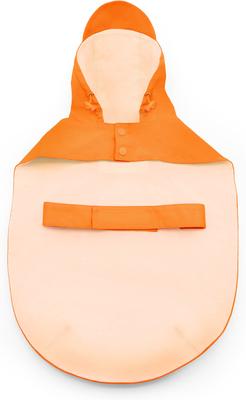 Show full view: florence by mills Florence Dog Raincoat, Orange, XX-Small slide 3 of 6