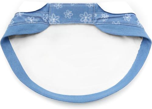 Show full view: florence by mills Florence Woven Dog Bib, Blue, Large/X-Large slide 4 of 5