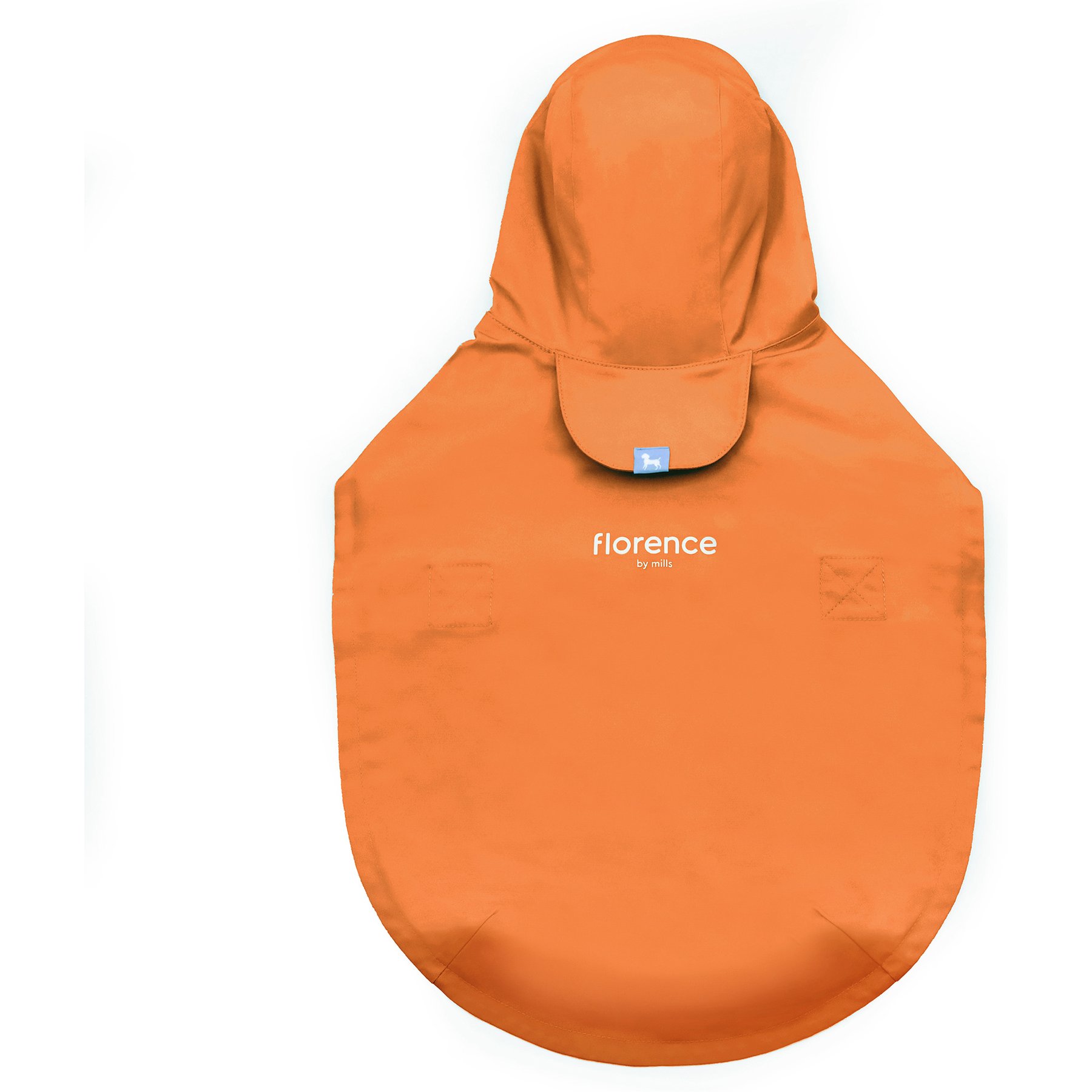florence by mills Florence Dog Raincoat, Orange, Small