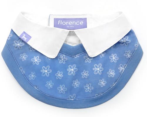 Show full view: florence by mills Florence Woven Dog Bib, Blue, Large/X-Large slide 2 of 5