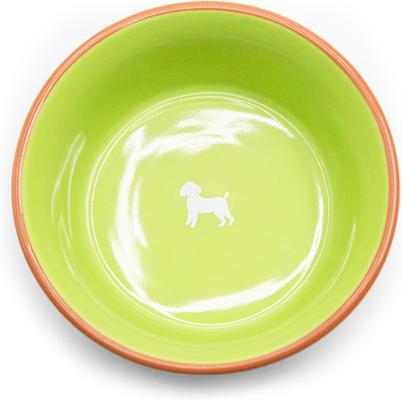 Show full view: florence by mills Dog Bowl with Mat, Orange, Large slide 3 of 3