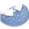 Show in main carousel: florence by mills Florence Woven Dog Bib, Blue, Large/X-Large slide 3 of 5