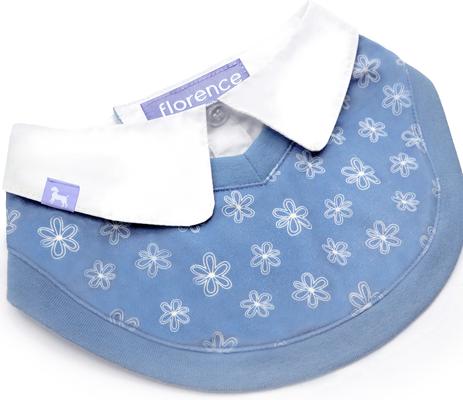 Show full view: florence by mills Florence Woven Dog Bib, Blue, Large/X-Large slide 3 of 5
