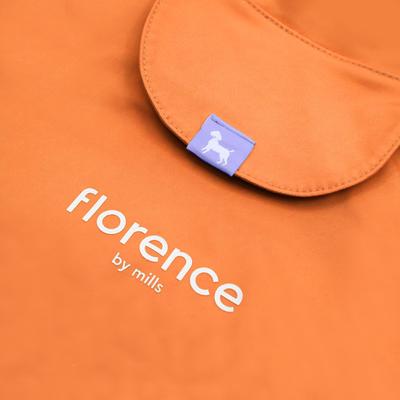 Show full view: florence by mills Florence Dog Raincoat, Orange, XX-Small slide 5 of 6