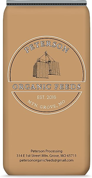 Peterson Organic Feeds 16% Protein Beef Cattle Feed, 50-lb bag