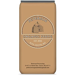 Peterson Organic Feeds 16% Protein Dairy Cattle Feed, 50-lb bag