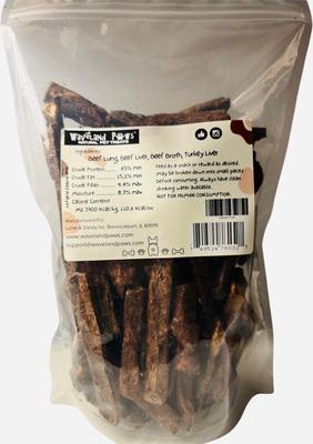 Show full view: Waveland Paws Beef Meaty Sticks Dog Treats, 10-oz bag slide 3 of 8